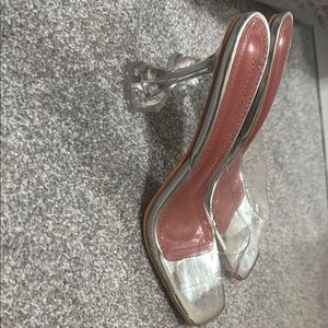 Stylish Silver Women's Heels